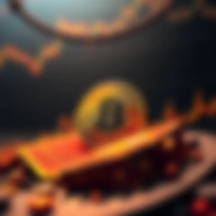 Bitcoin Chart on Weekend Pause A Bitcoin price chart showing little to no movement on Saturdays, with a focus on ETF influence in trading patterns.