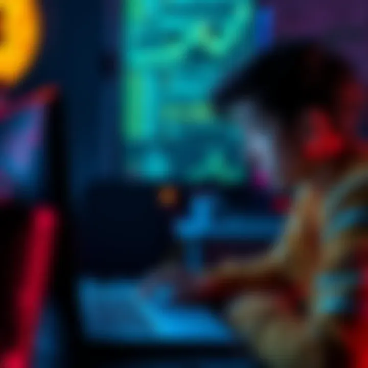 A person looking frustrated at their computer while waiting for a Bitcoin withdrawal response.