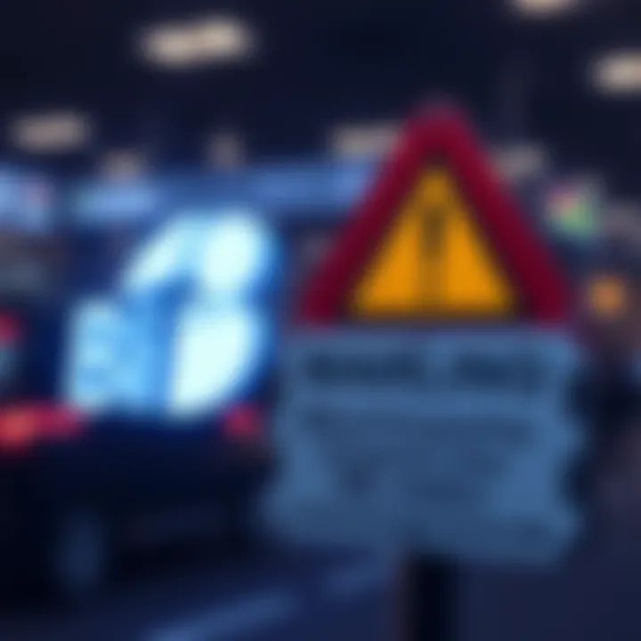 Bithumb logo next to a caution sign indicating suspension due to AML violations