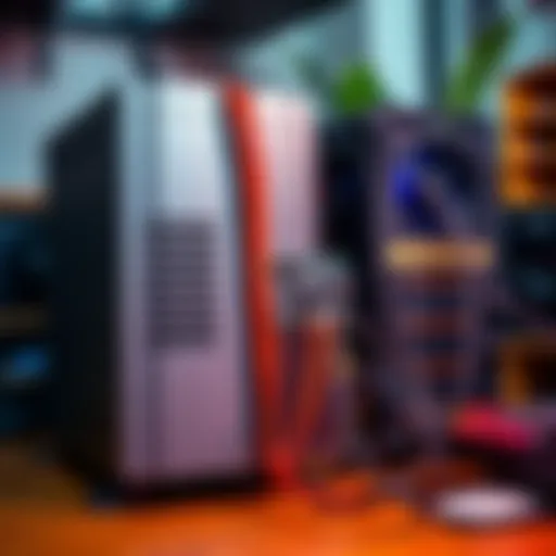 A Bitmain Antminer S19 miner with only one hashboard visible, set up in a home environment, showing power cables and settings on the control board.