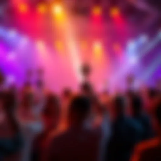 A vibrant award ceremony highlighting key opinion leaders in Web3, with people applauding and holding trophies.