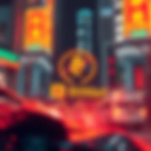 BitMart logo with 龙虾 symbol and trading graphics