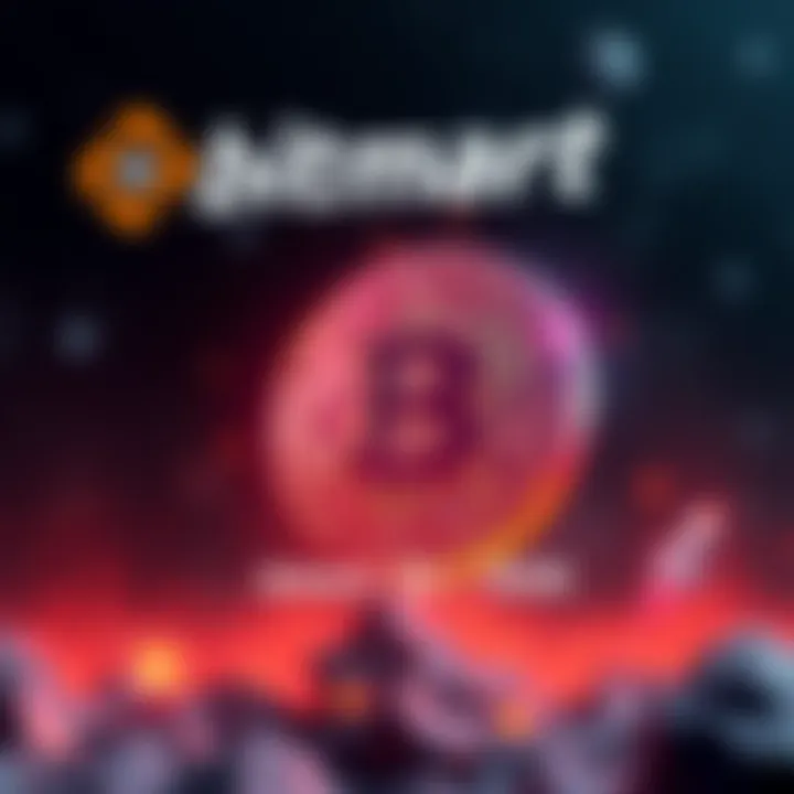 Graphic showing BitMart logo and Spacecoin symbol with launch date and time