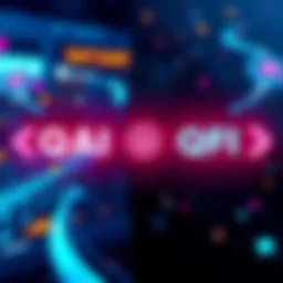 Graphic showing the transition from QAI to QFI tokens with a visual of token icons and arrows indicating the swap process