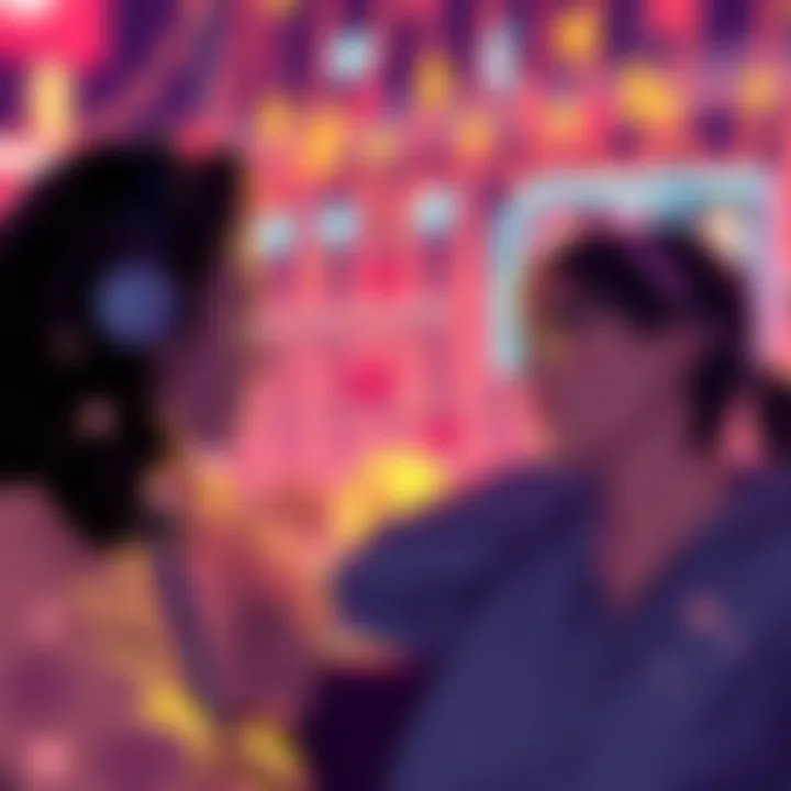 Graphic showing users connecting emotionally with BitMart's platform, illustrating the transition from likes to deeper connections.