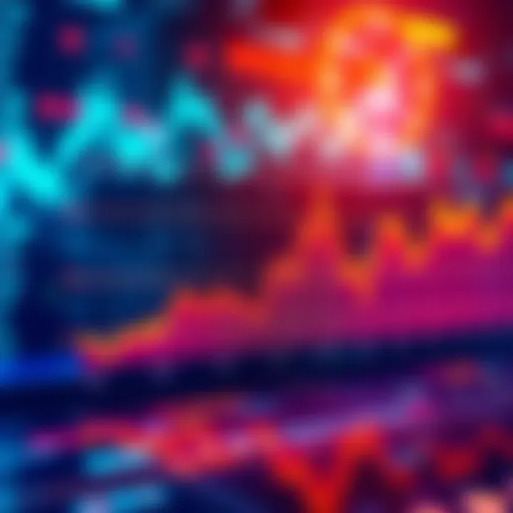Graph illustrating the effects of a new block proposal after a month of staking on the cryptocurrency market