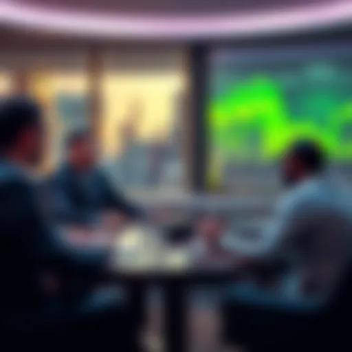 Yoram Ben Zvi and Dr. Navjit Dhaliwal in a meeting discussing the future of blockchain adoption in everyday life, with a focus on Cardano.