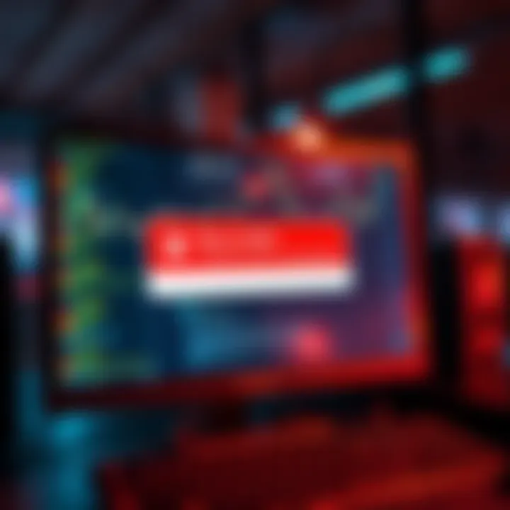 A computer screen displaying an error message while trying to swap USDC for Monero, indicating blocked transaction due to AML checks.