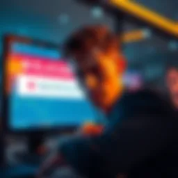 Blocked Crypto Withdrawals A frustrated person looking at a computer screen displaying a blocked withdrawal message from a crypto exchange.