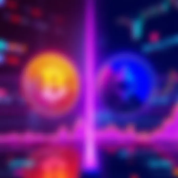 A graphic showing the logos of BMNR and ETH with a chart comparing their recent performances.