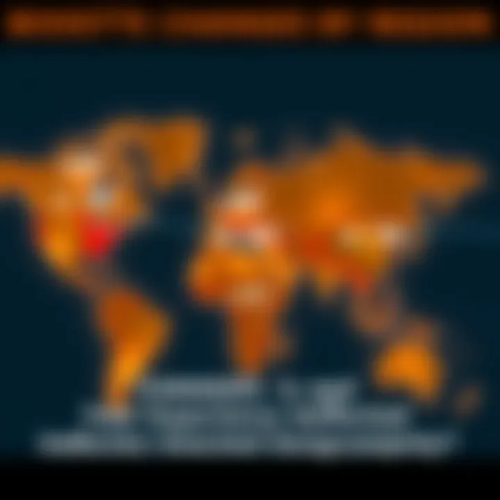 Boost Level Changes by Region A map showing different regions with varying boost levels, highlighting the transition from x20 to x15, indicating geographical impact on metrics.