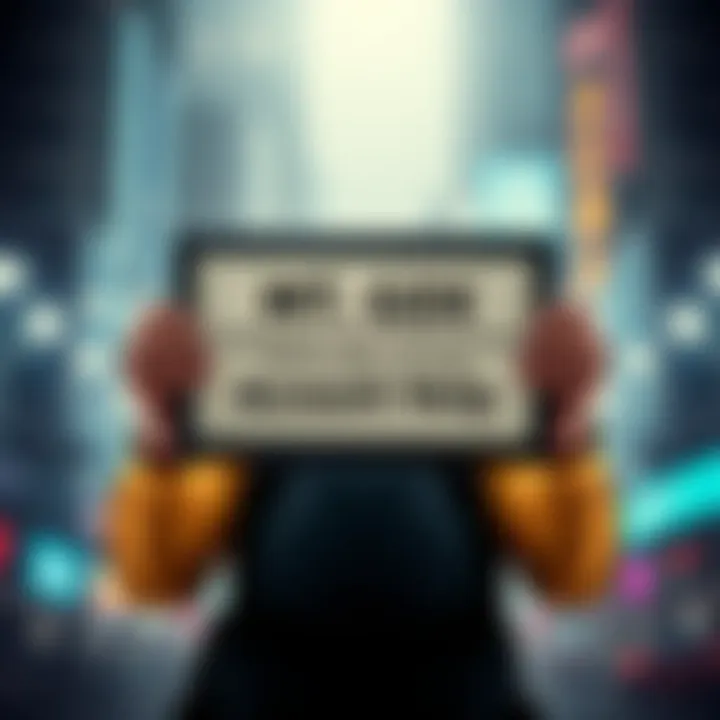 A person holding a sign offering a bounty for help with a Mt. Gox legacy account verification