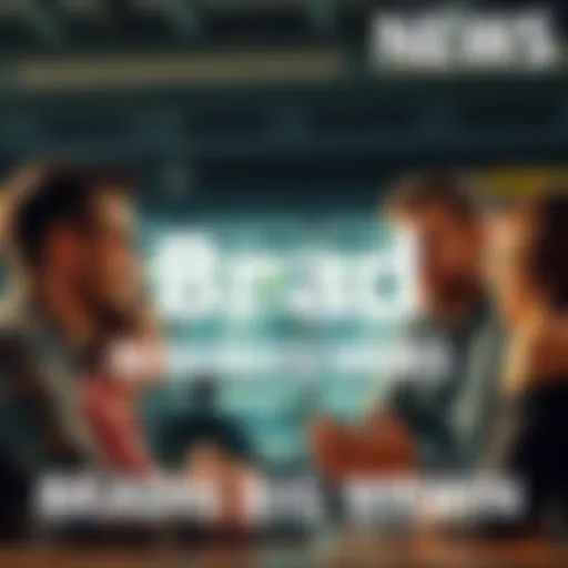 A thoughtful man named Brad engaging with a group, sparking a discussion about intelligence and perspectives.