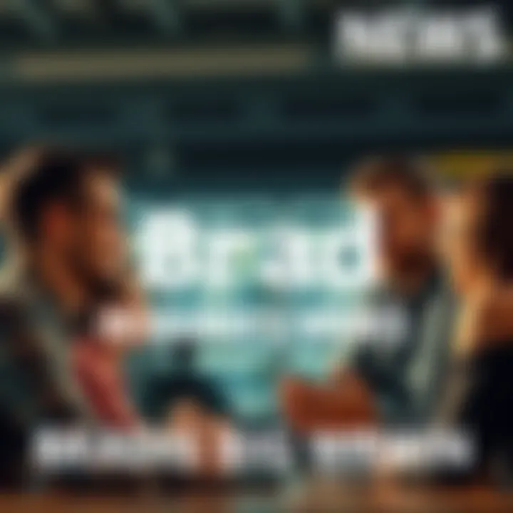 A thoughtful man named Brad engaging with a group, sparking a discussion about intelligence and perspectives.