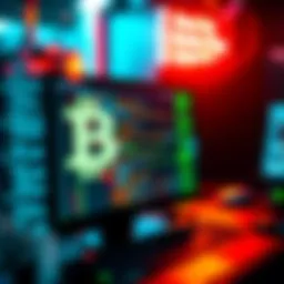 A screen displaying code and data from the hacked 'Steal My Bitcoin' server, emphasizing security flaws in cryptocurrency systems.