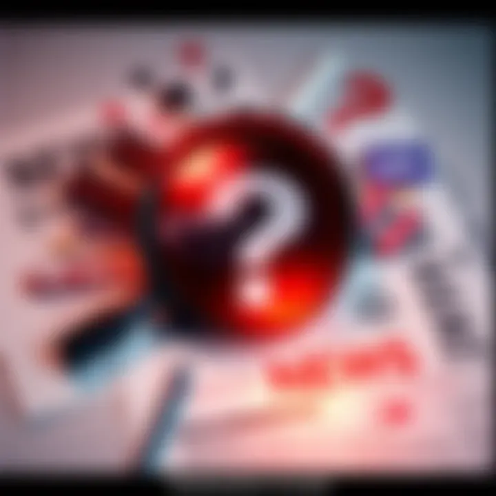 A collage of various news-related symbols like a magnifying glass, newspaper, and question marks, representing investigations into current controversies.