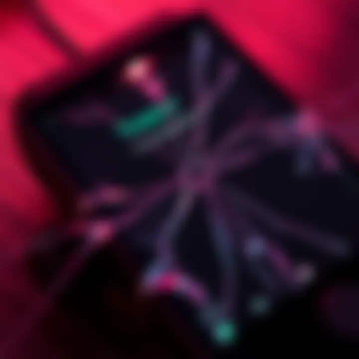 Close-up of a damaged Trezor device with a cracked screen, showing error messages and difficulties in operation.