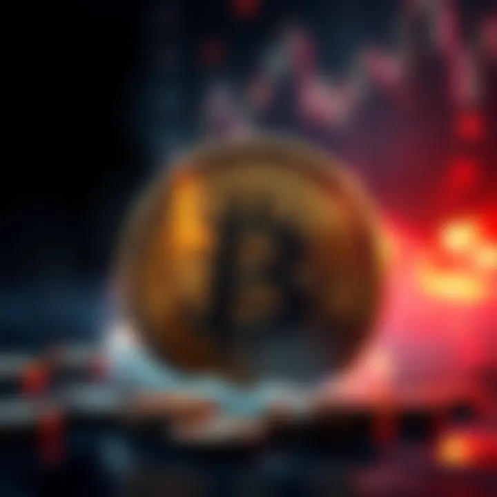 BTC Markets logo with a graphic showing crypto coins and a warning sign about auto-staking changes.