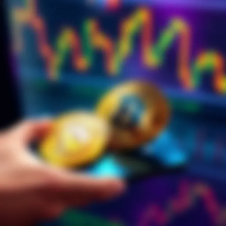 A visual representation of swapping Bitcoin (BTC) for Tether (USDT) using a Ledger device on a decentralized exchange platform