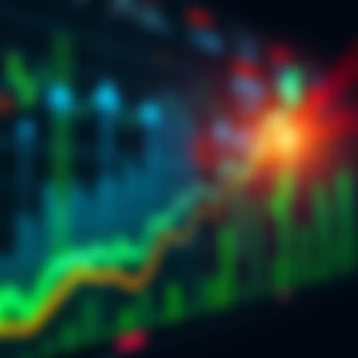 A graphic showing a rising stock market chart with upward arrows and green indicators, symbolizing investor optimism and growth.