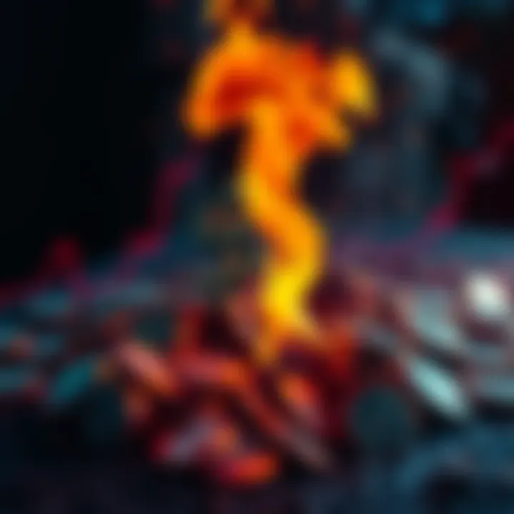 200 million $SWEAT tokens being burned, symbolizing a major event in the crypto market