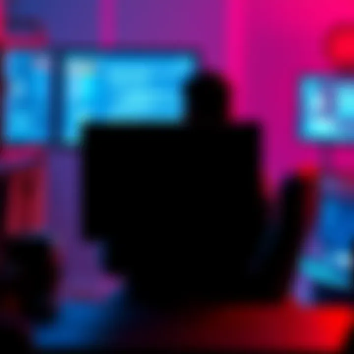 A person sitting at a computer creating burner emails and using fake names while protecting their digital identity.