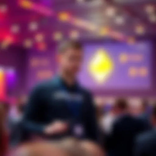 Vitalik Buterin speaking at a conference about improving Ethereum's security measures