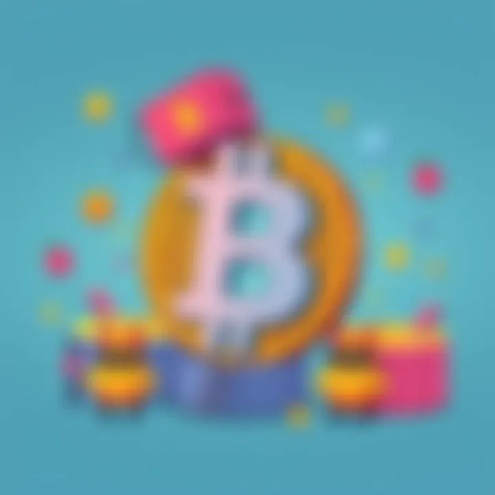 A humorous graphic showing a Bitcoin symbol with playful elements representing the term Buttcoin, questioning its value.