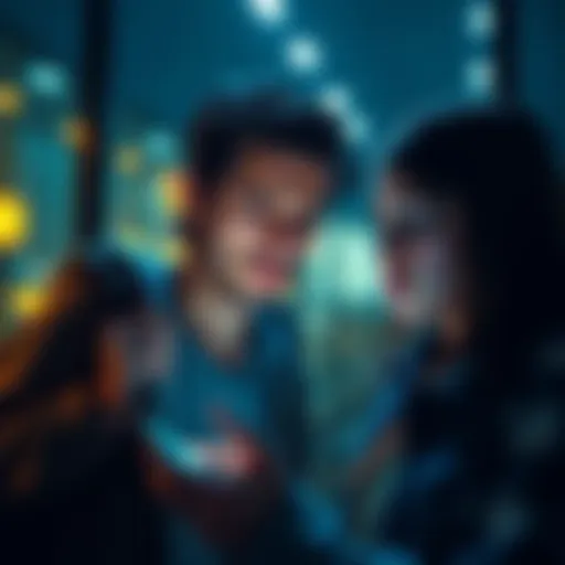 A person looking at their phone with a worried expression, waiting for a cryptocurrency transaction to complete