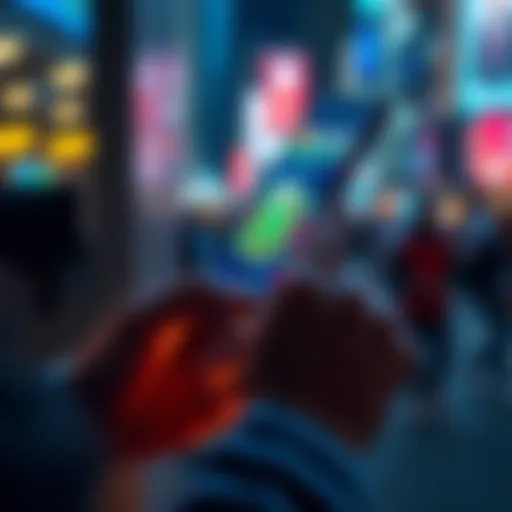 A person using a smartphone to buy Bitcoin with USDT on a digital wallet app.
