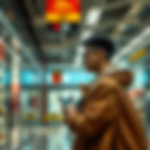 A person looking at price tags while shopping in a store, reflecting on investment choices during October price increases.