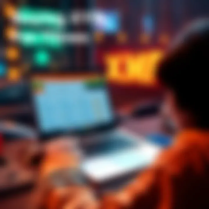 Buying XMR Without KYC A person using a laptop to purchase XMR with a credit card. The screen shows various payment options.