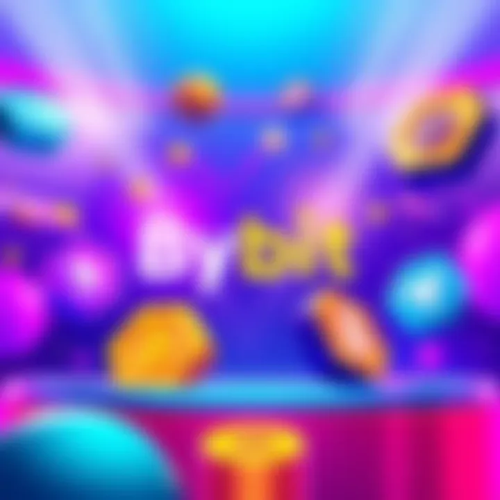 Bybit New Features Announcement Illustration showing Bybit logo with icons for Spot trading, crypto rewards, and esports picks in a colorful design