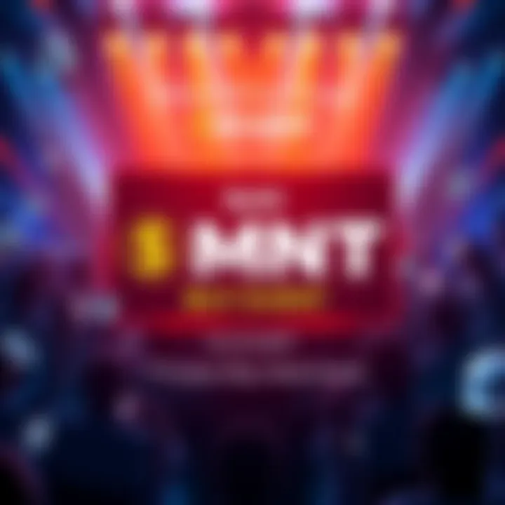 Graphic showcasing Bybit's $MNT buy event with a prize pool of 55,000 $USDT, featuring the BYUSDT logo and event details