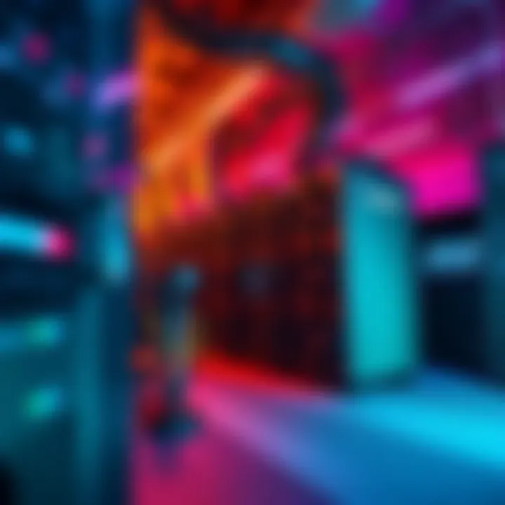 Canaan miners working in a data center, showing their setup, heat output, and performance display