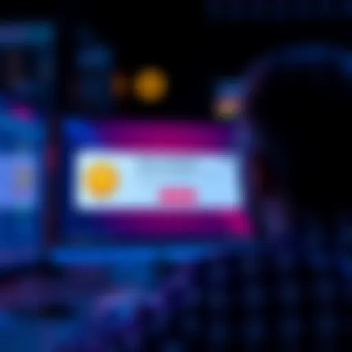 A person looking at a computer screen showing a token unstake order with a cancel button highlighted