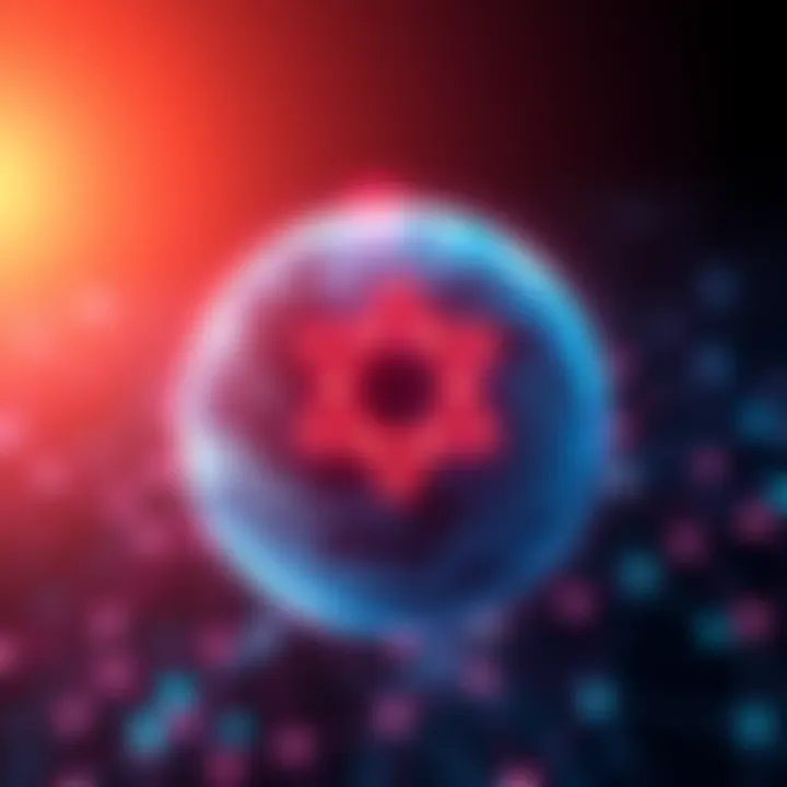 A visual representation of the Cardano blockchain with interconnected nodes and a globe in the background, symbolizing global transformation.