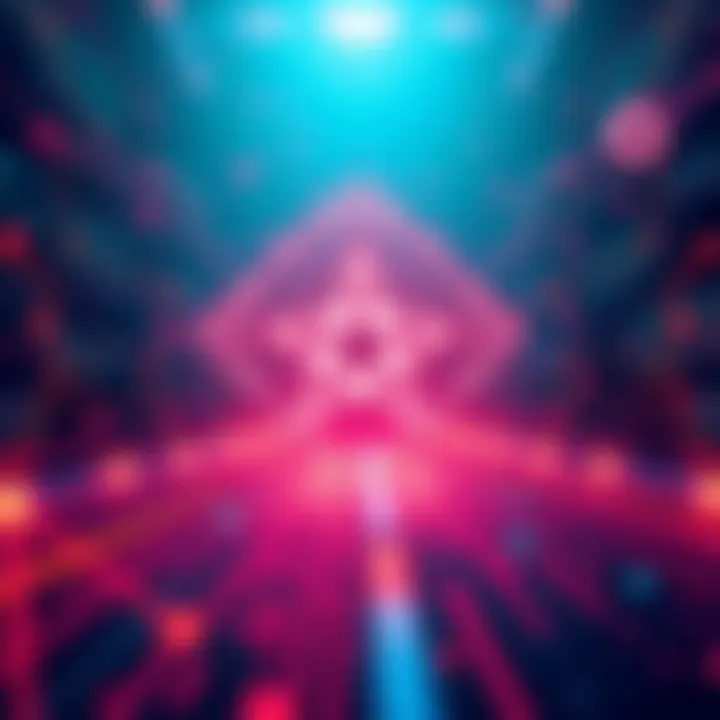 A visual representation of Cardano's Leios testnet launch with icons symbolizing speed and technology