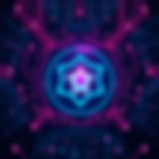 A digital representation of Cardano's logo with a shield symbol, signifying security against quantum threats.