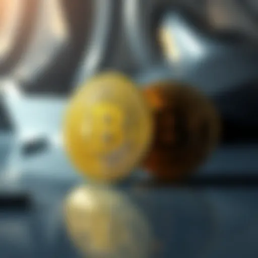 Two collectible Casascius bitcoins, each displaying a tamper-proof hologram, representing their historical value after being inactive for years.