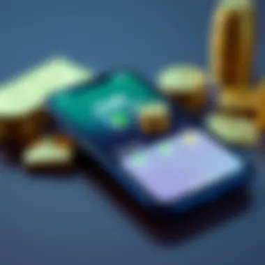 A smartphone displaying a cash app interface showing small payouts, reflecting reliability in payments.