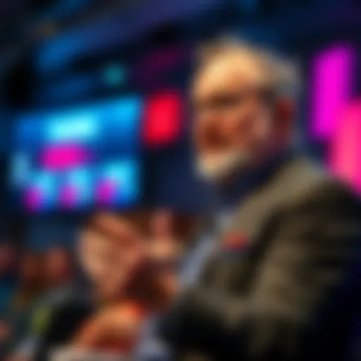 Charles Hoskinson speaking at an event about the importance of resilience and perseverance in life