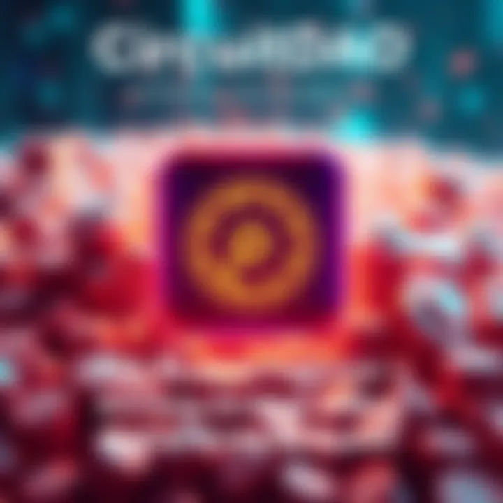 A vibrant graphic showing the CircuitDAO logo with a backdrop of digital tokens and a call to action to participate in the 4irdrop event by dropping XCH addresses.