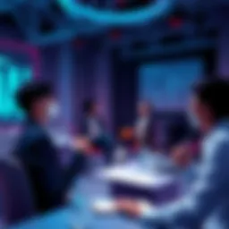 Participants engaged in a Q&A session during the CircuitDAO Spaces event, discussing liquidations and auction opportunities.