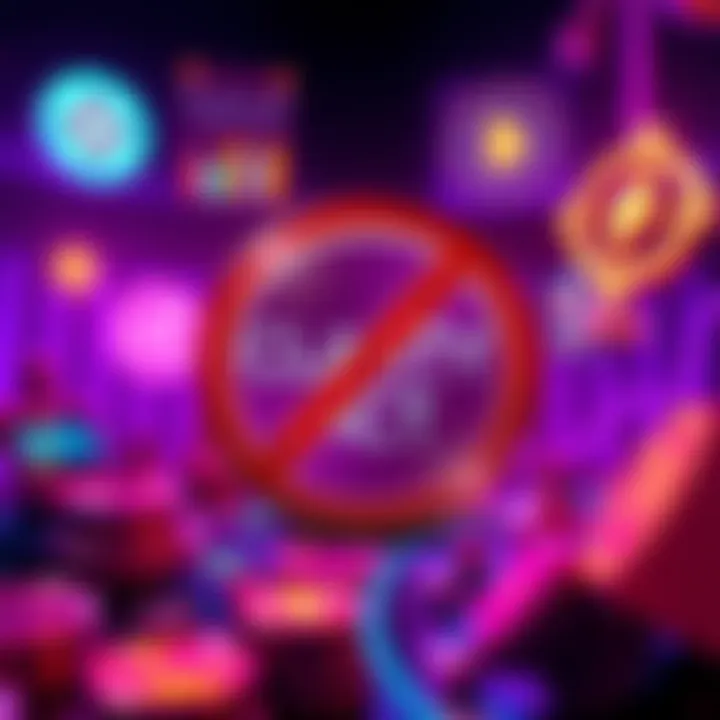 Clarity Act Draft Announcement A digital graphic showing the Clarity Act and symbols of stablecoins with a prohibition sign, illustrating the ban on rewards.
