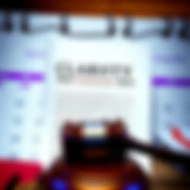 The CLARITY Act document displayed on a Senate calendar with a gavel in the background, symbolizing upcoming debate and vote.