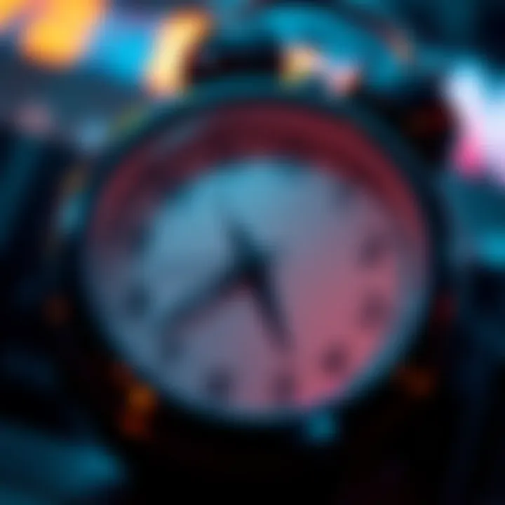 Clock with 6 Seconds Marked A close-up of a clock showing the 6 seconds mark, signaling the question of answer accuracy.