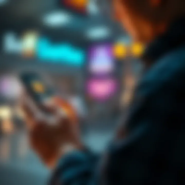 Closing Out Algo Quests A person checking multiple apps on a smartphone, looking for options to unstake holdings from last year's quests.