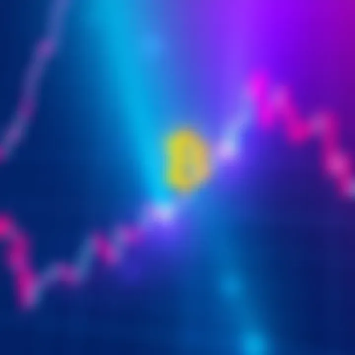 A graphic showing a downward trend on a financial chart with a blockchain symbol, symbolizing concerns regarding CNI's bankruptcy and its impact on investments.