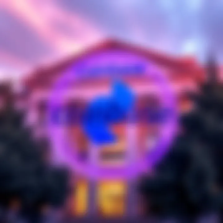 A visual of the Coinbase logo with a bank building in the background, representing its new federally regulated trust company status.